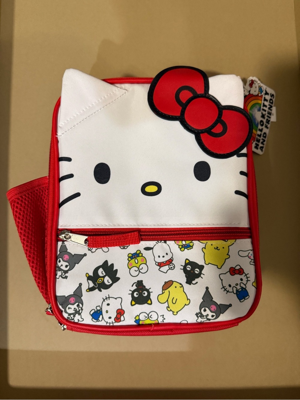 New Hello Kitty Red and White Kids Character Bag